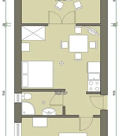 Apartment Maslina *